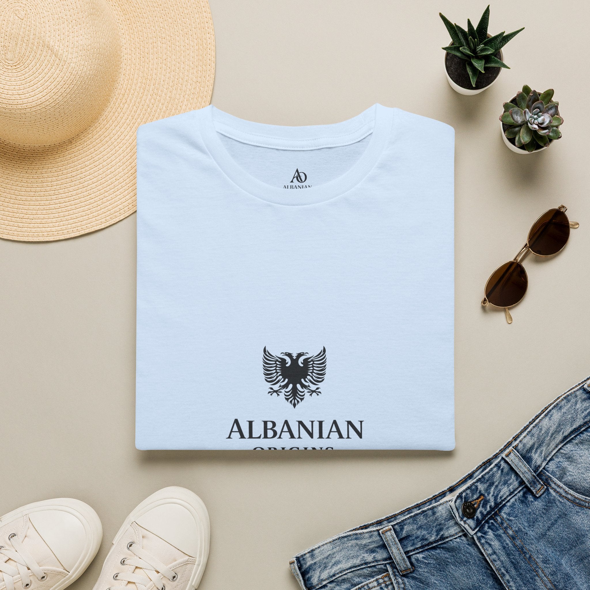 Unisex Softstyle T-Shirt - Albanian Origins Eagle