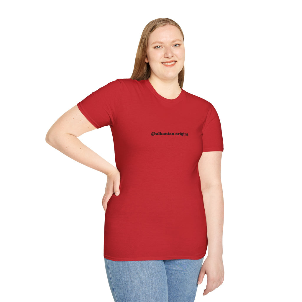 Unisex Softstyle T-Shirt - @albanian.origins - Albanian Origins Design