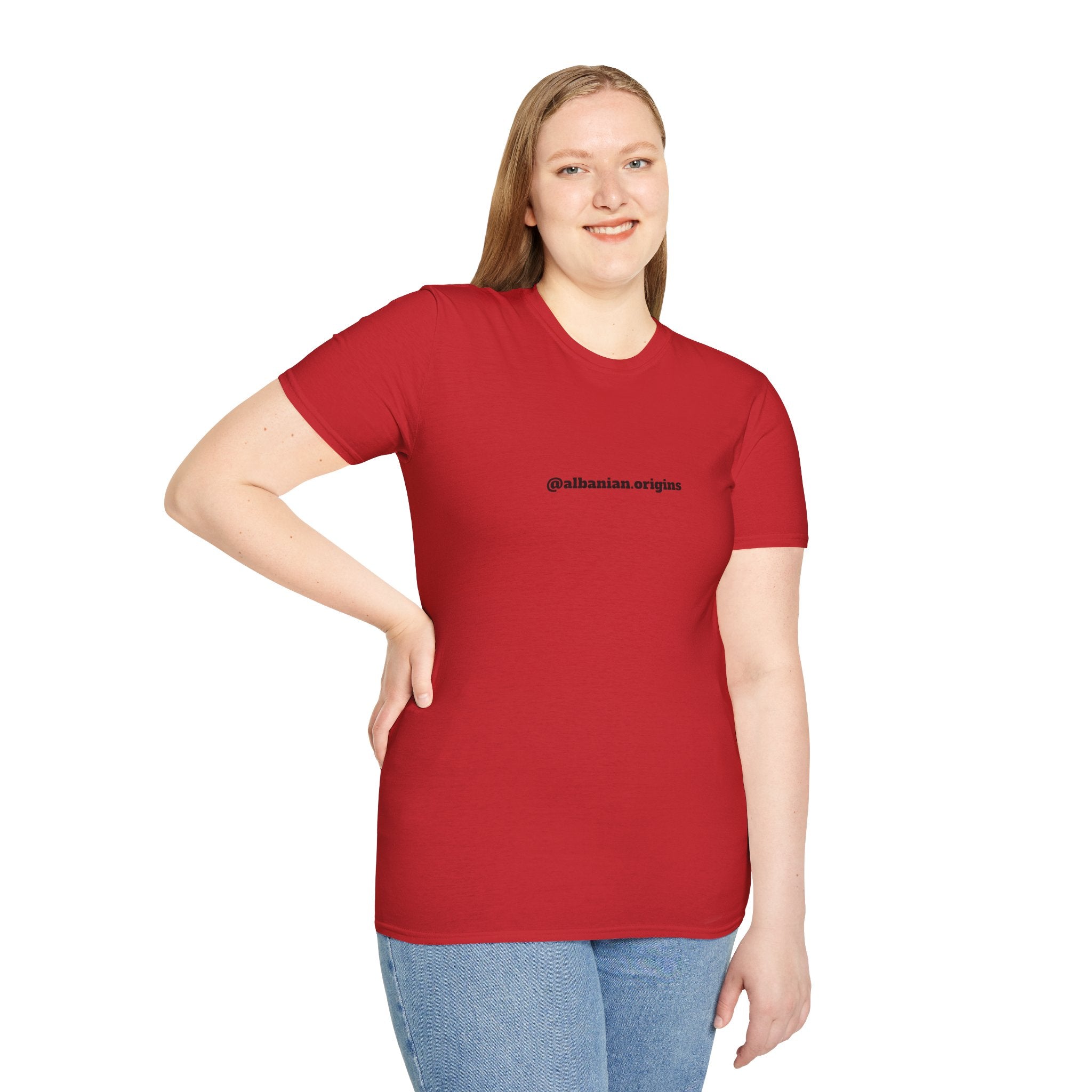 Unisex Softstyle T-Shirt - @albanian.origins - Albanian Origins Design