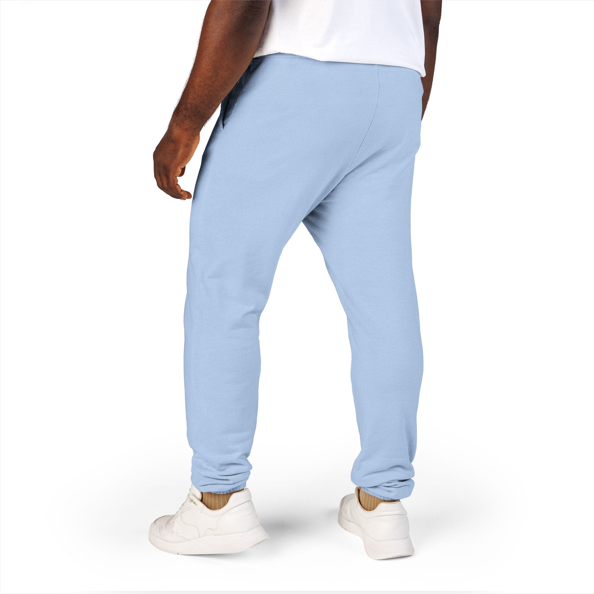 Unisex Garment-Dyed Fleece Sweatpants - Albanian Origins Eagle Design