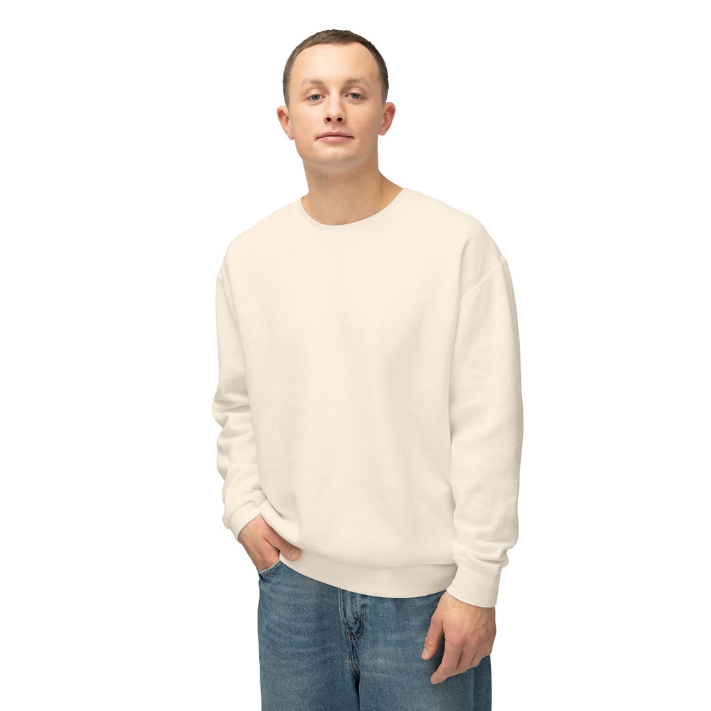 Unisex Lightweight Crewneck Sweatshirt - Albanian Origins