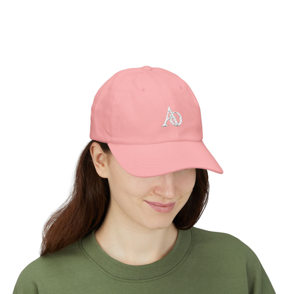 Classic Cap - AO White Logo (Embroidery) - Albanian Origins