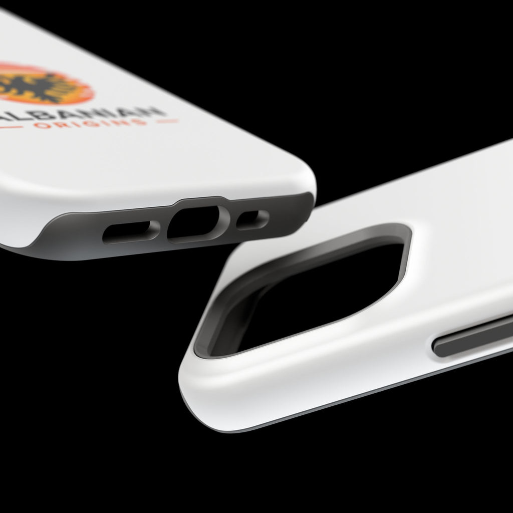 Magnetic Impact-Resistant Cases - Albanian Origins Sun Logo