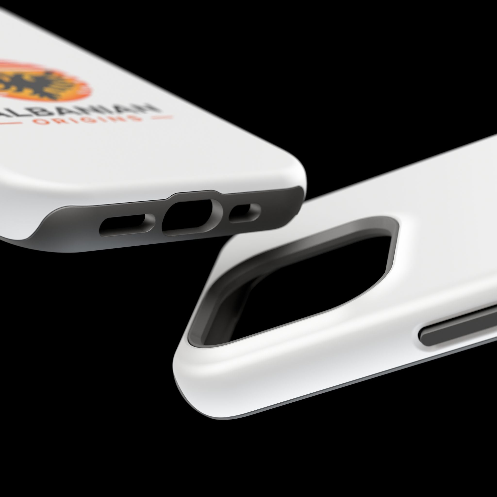 Magnetic Impact-Resistant Cases - Albanian Origins Sun Logo