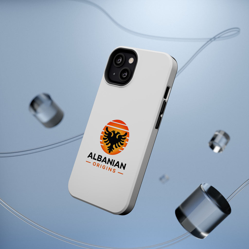 Magnetic Impact-Resistant Cases - Albanian Origins Sun Logo