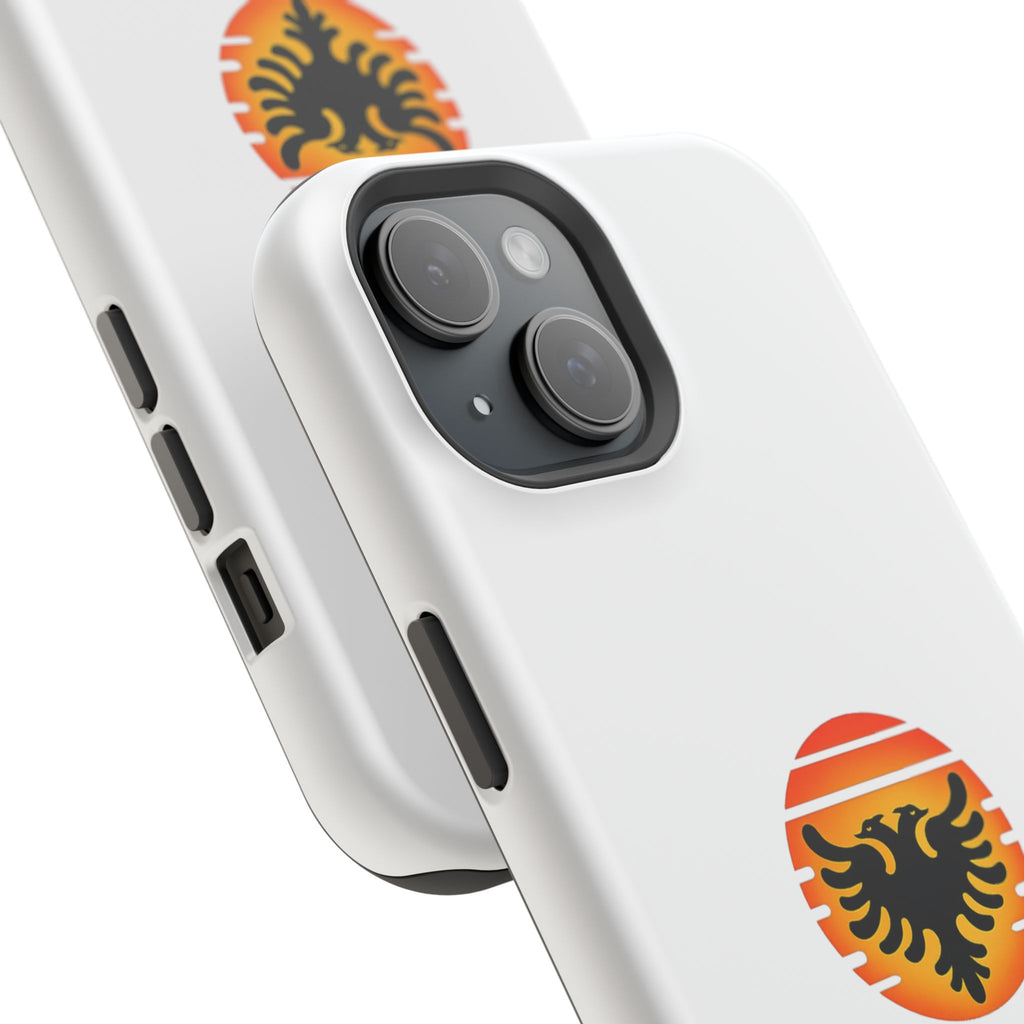 Magnetic Impact-Resistant Cases - Albanian Origins Sun Logo