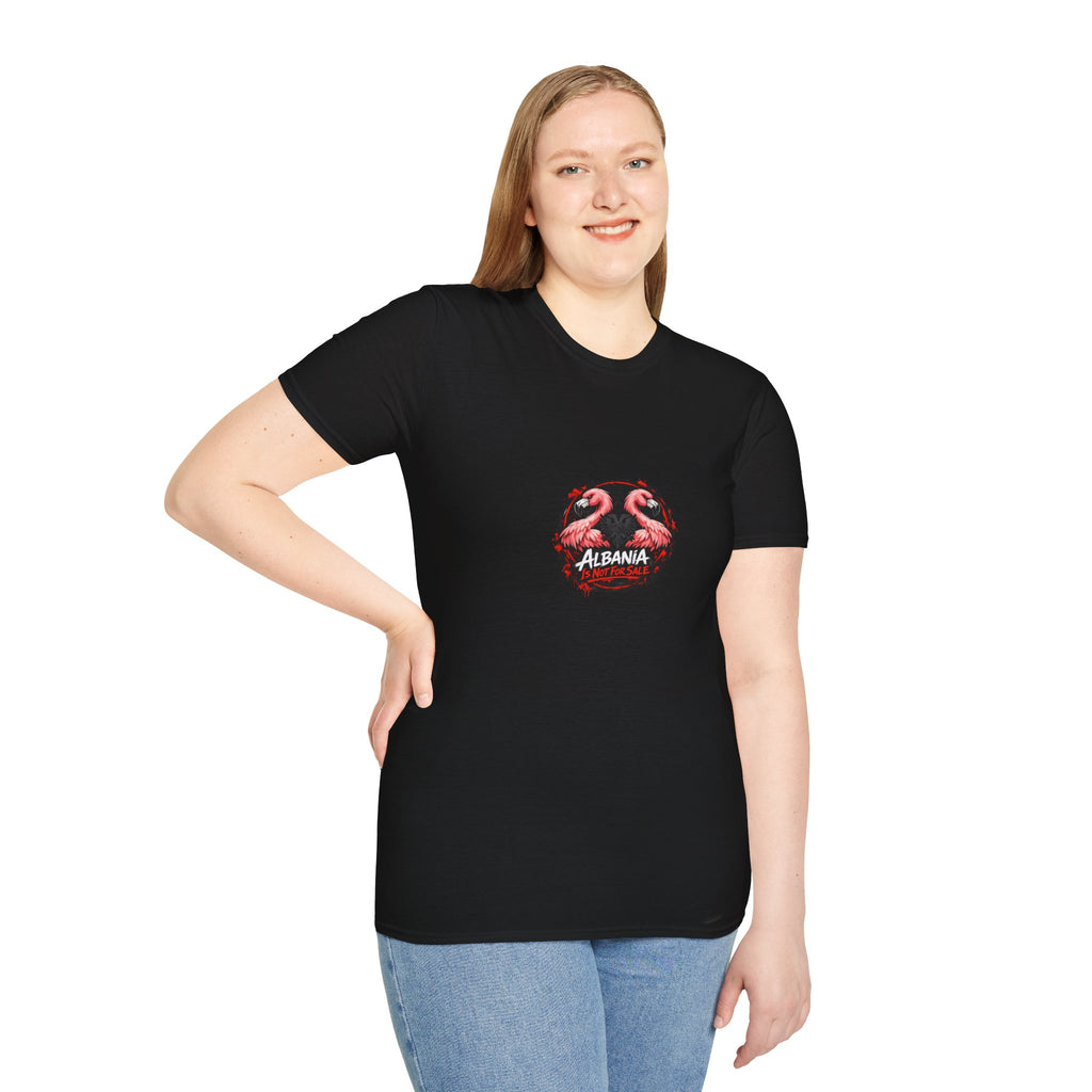 Unisex Softstyle T-Shirt - Albania is not for sale - Albanian Origins