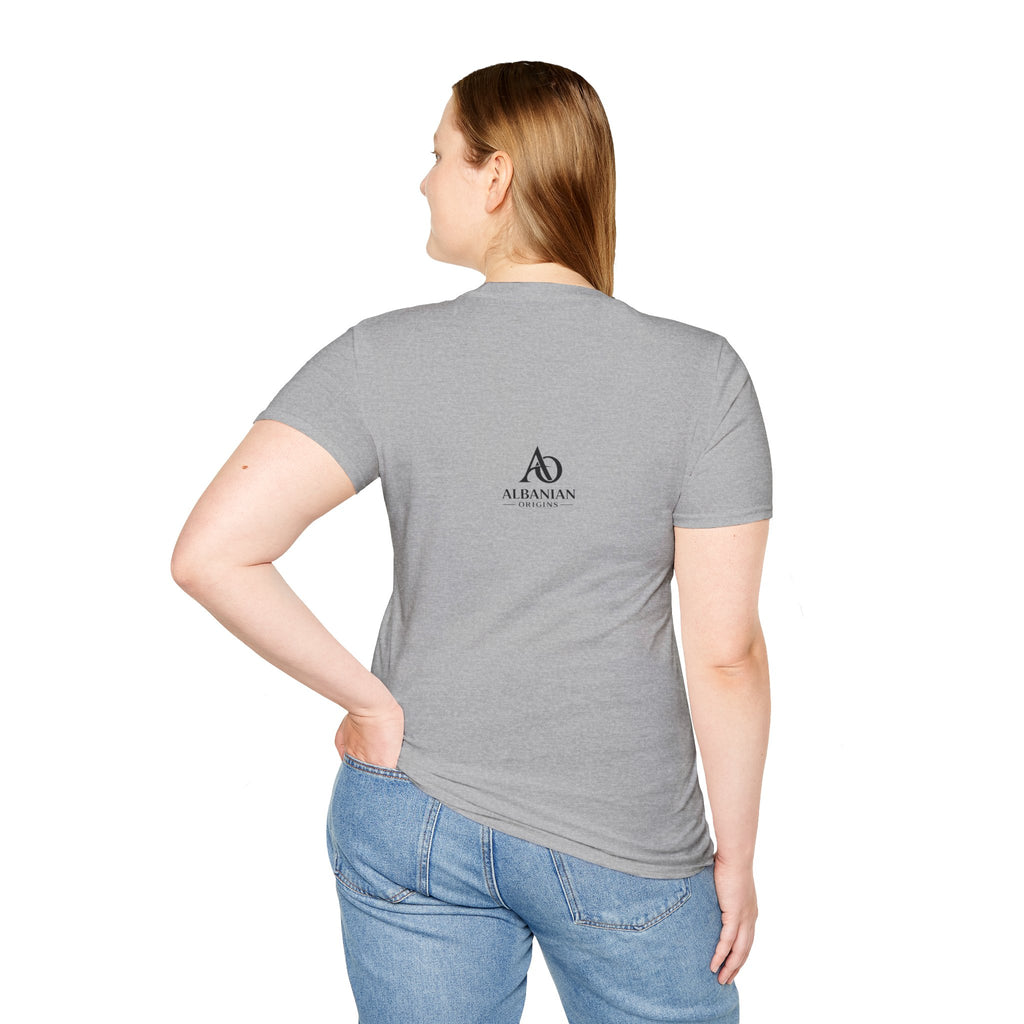 Unisex Softstyle T-Shirt - Motherland Calls - Albanian Origins