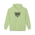 Unisex Midweight Softstyle Fleece Hoodie - Tribal Eagle Design - Albanian Origins