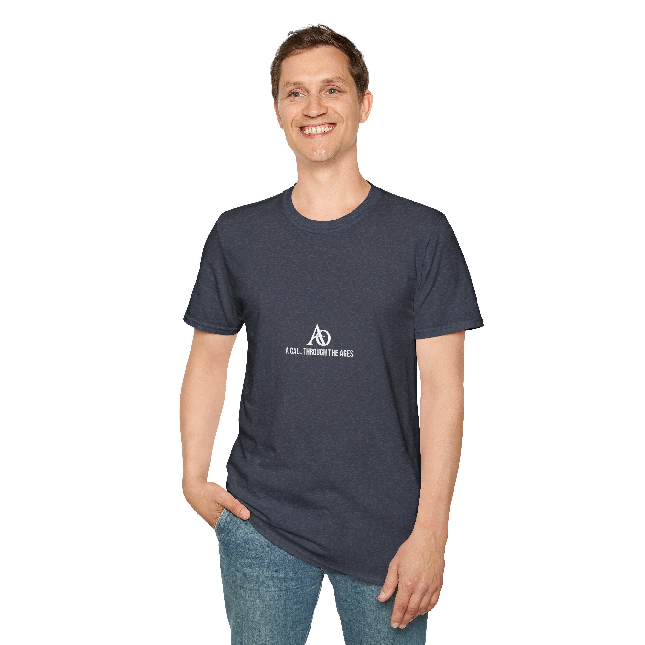 Unisex Softstyle T-Shirt - AO Logo - A call through the Ages