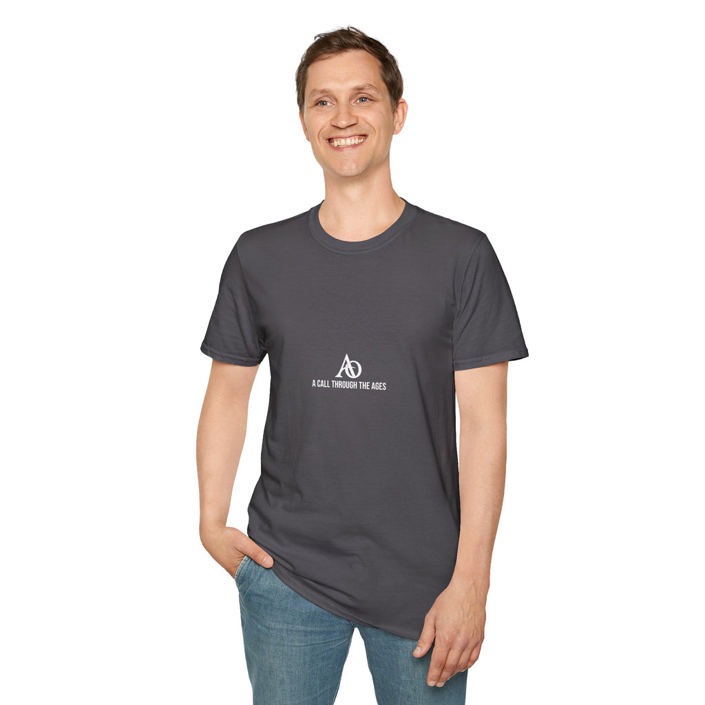 Unisex Softstyle T-Shirt - AO Logo - A call through the Ages