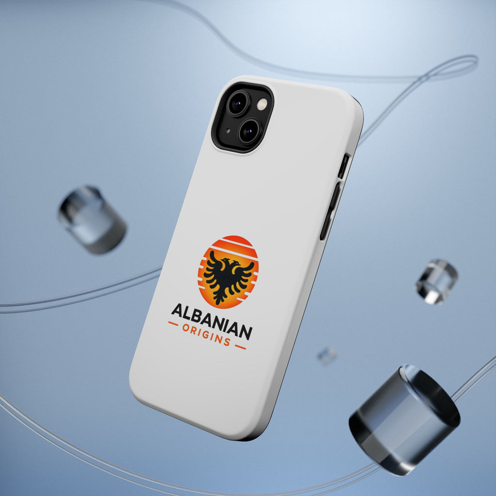 Magnetic Impact-Resistant Cases - Albanian Origins Sun Logo