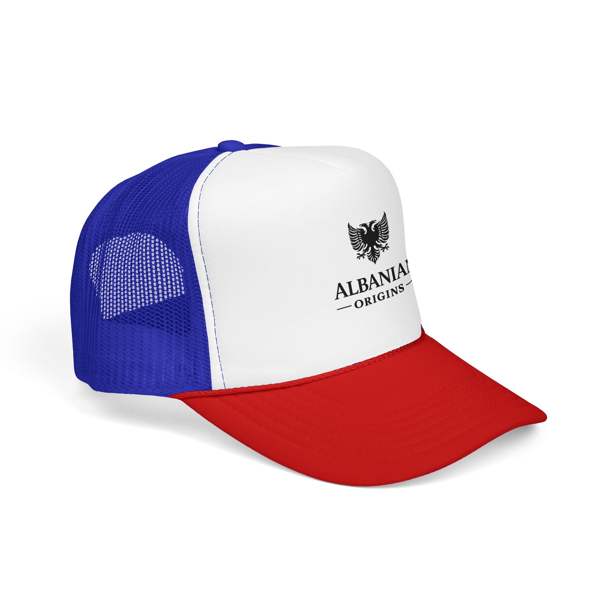 Foam Trucker Hat - Albanian Origins Eagle