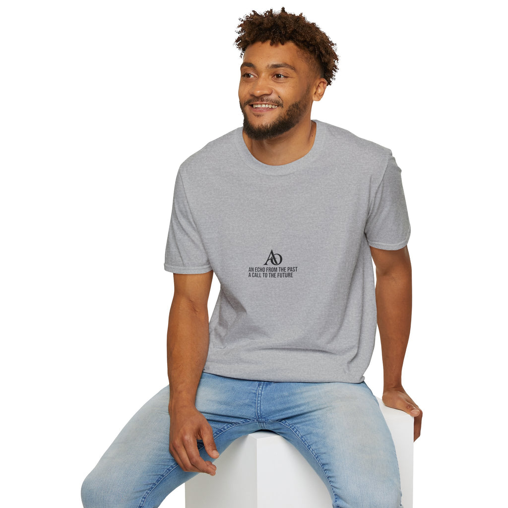 Unisex Softstyle T-Shirt - AO Logo - An Echo From the Past, A Call to the Future