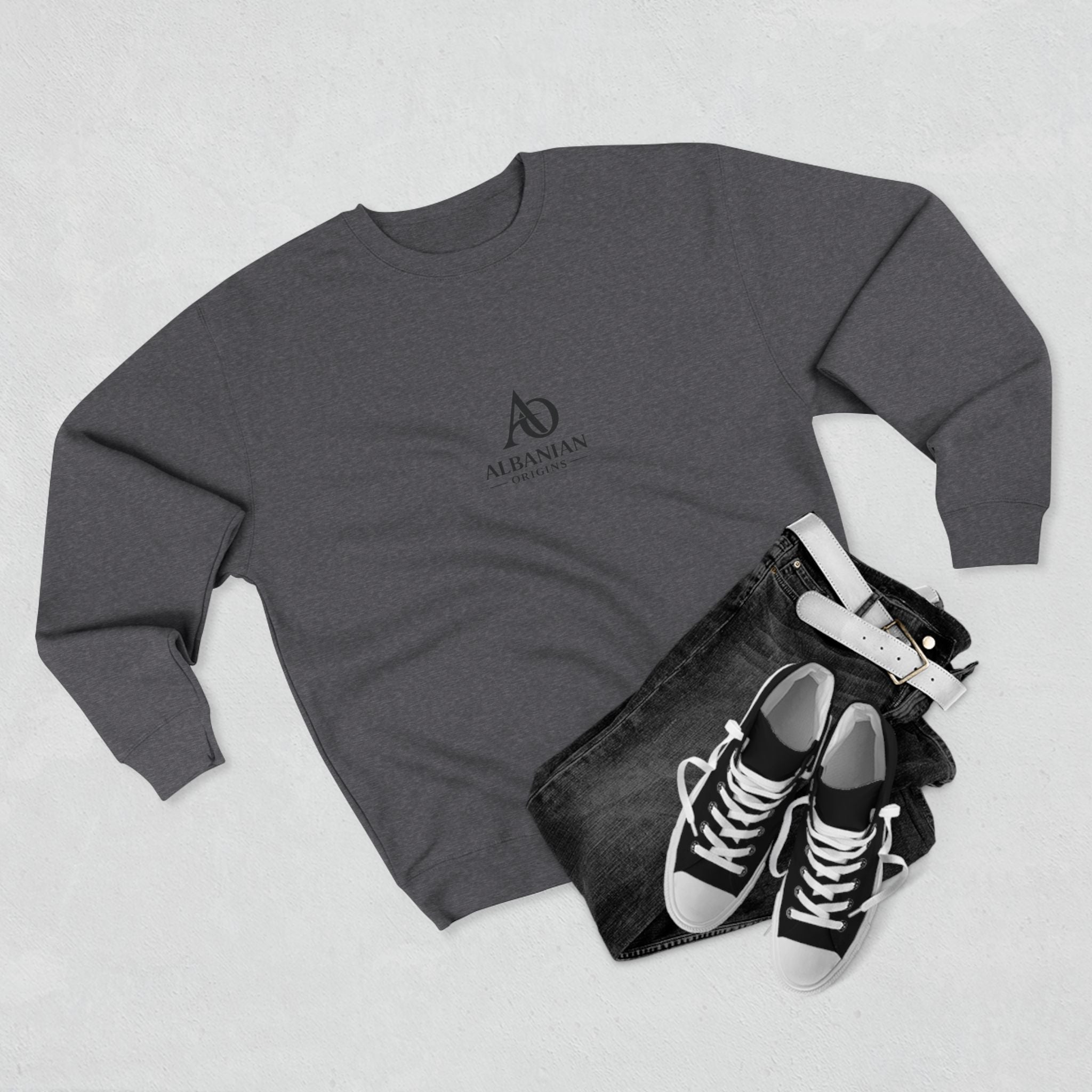 Unisex Crewneck Sweatshirt - Albanian Origins Logo