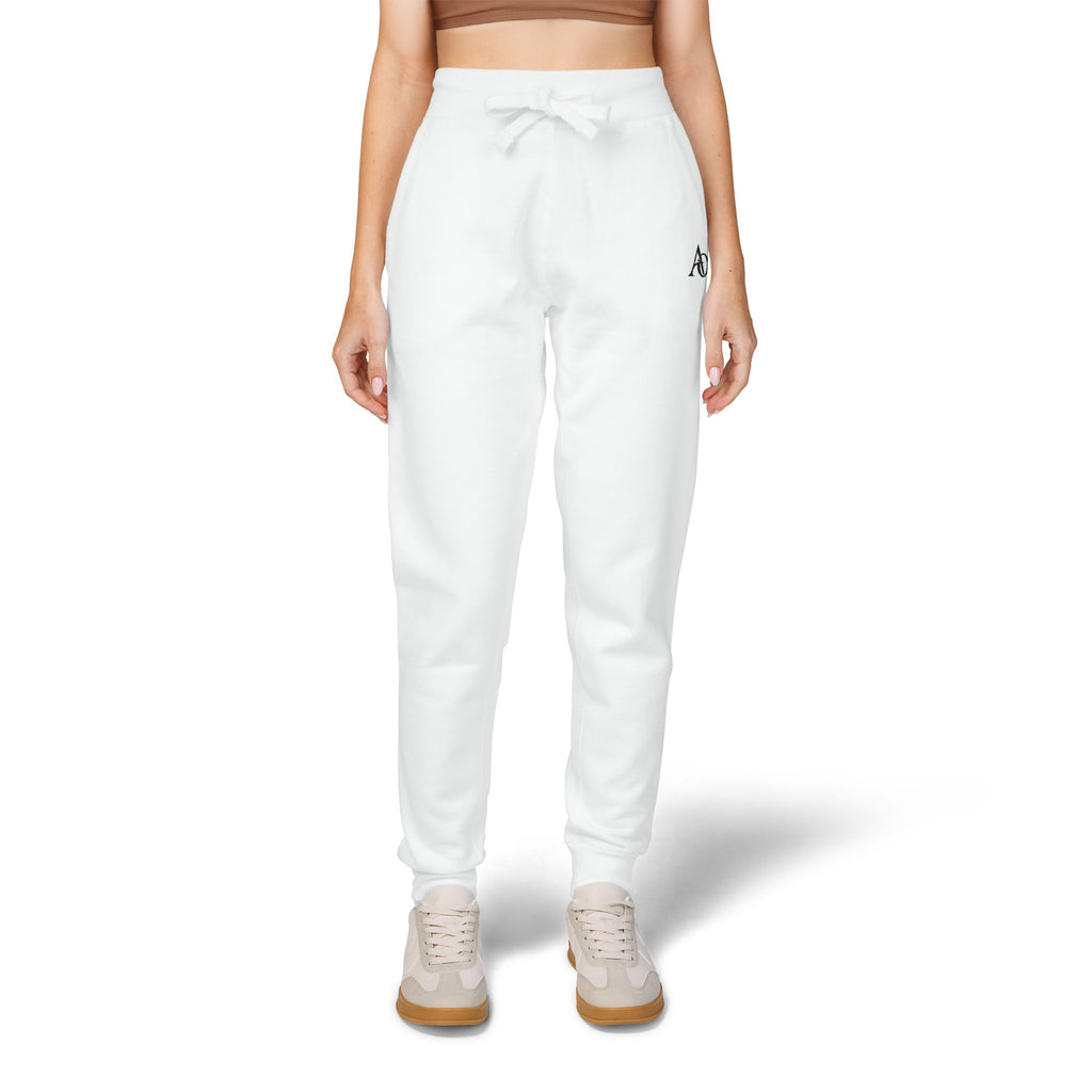 Unisex Fleece Sweatpants (Embroidery) - AO Logo - Albanian Origins