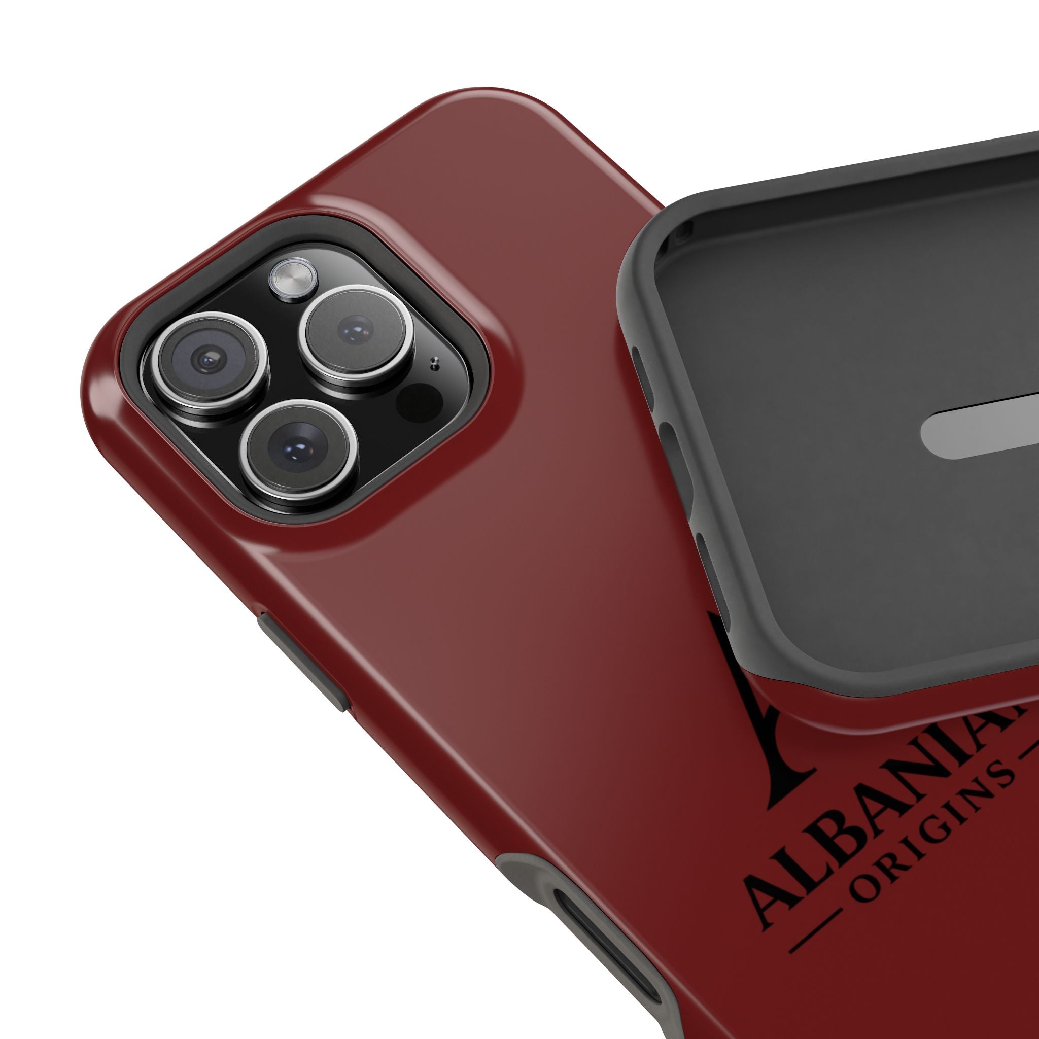 Magnetic Impact-Resistant Cases - Albanian Origins Logo