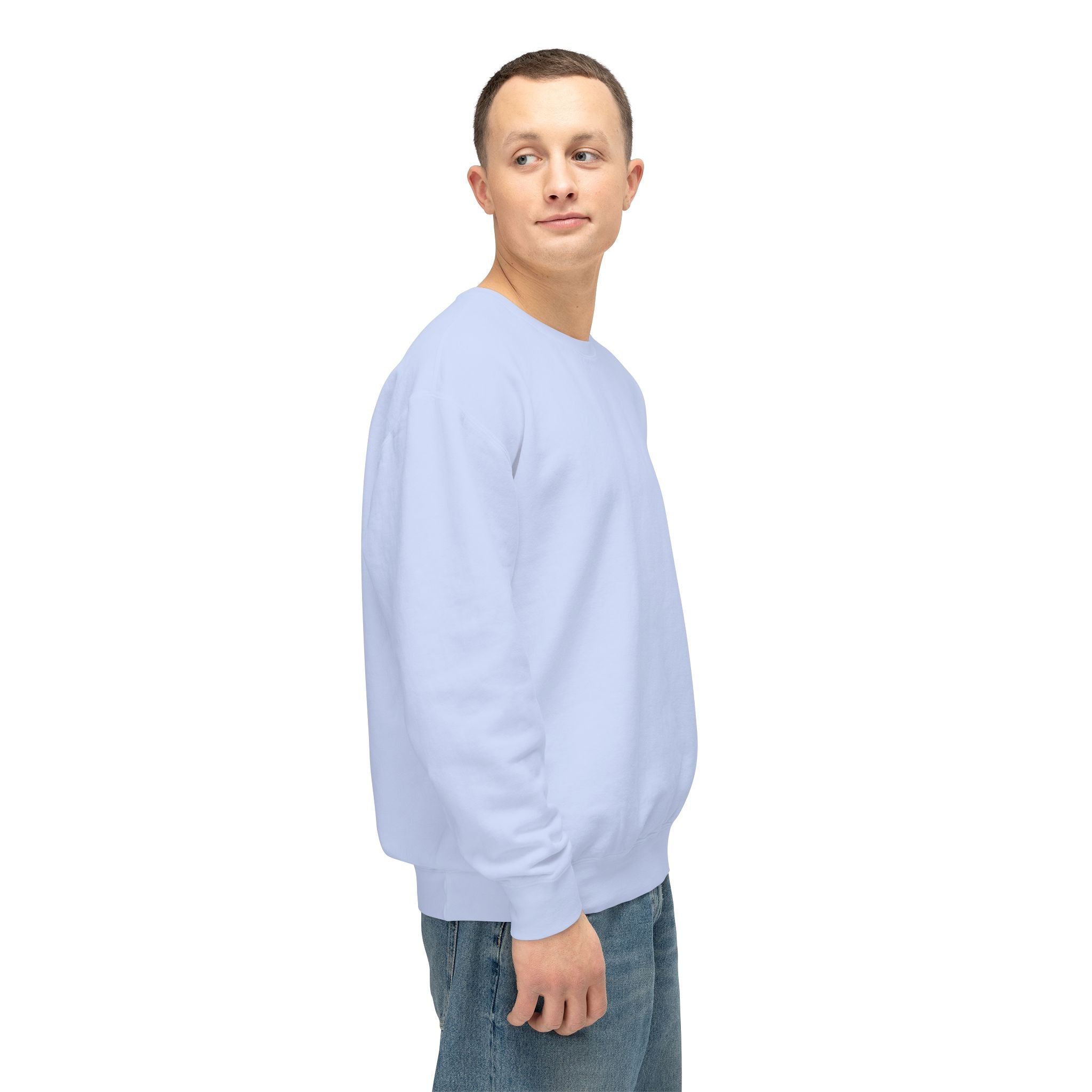 Unisex Lightweight Crewneck Sweatshirt - Albanian Origins