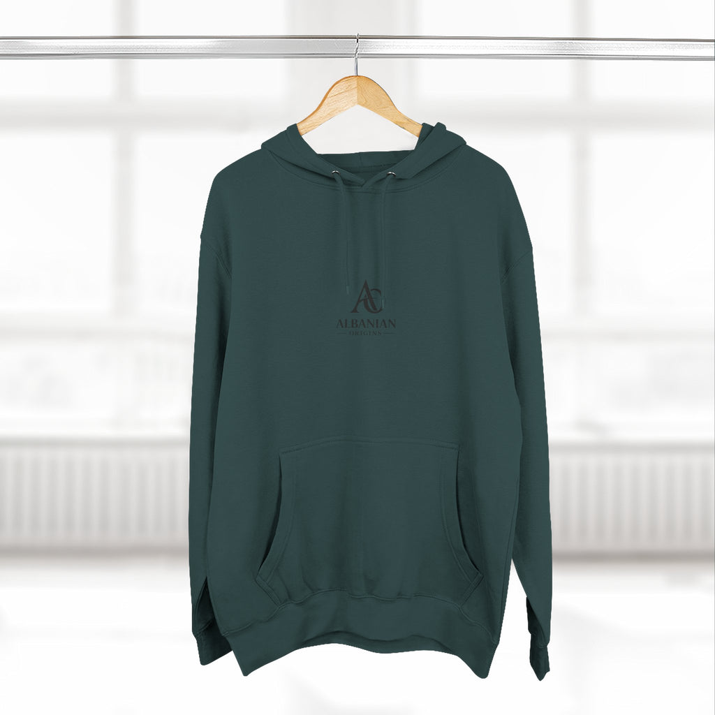 Albanian Origins - Three-Panel Fleece Hoodie