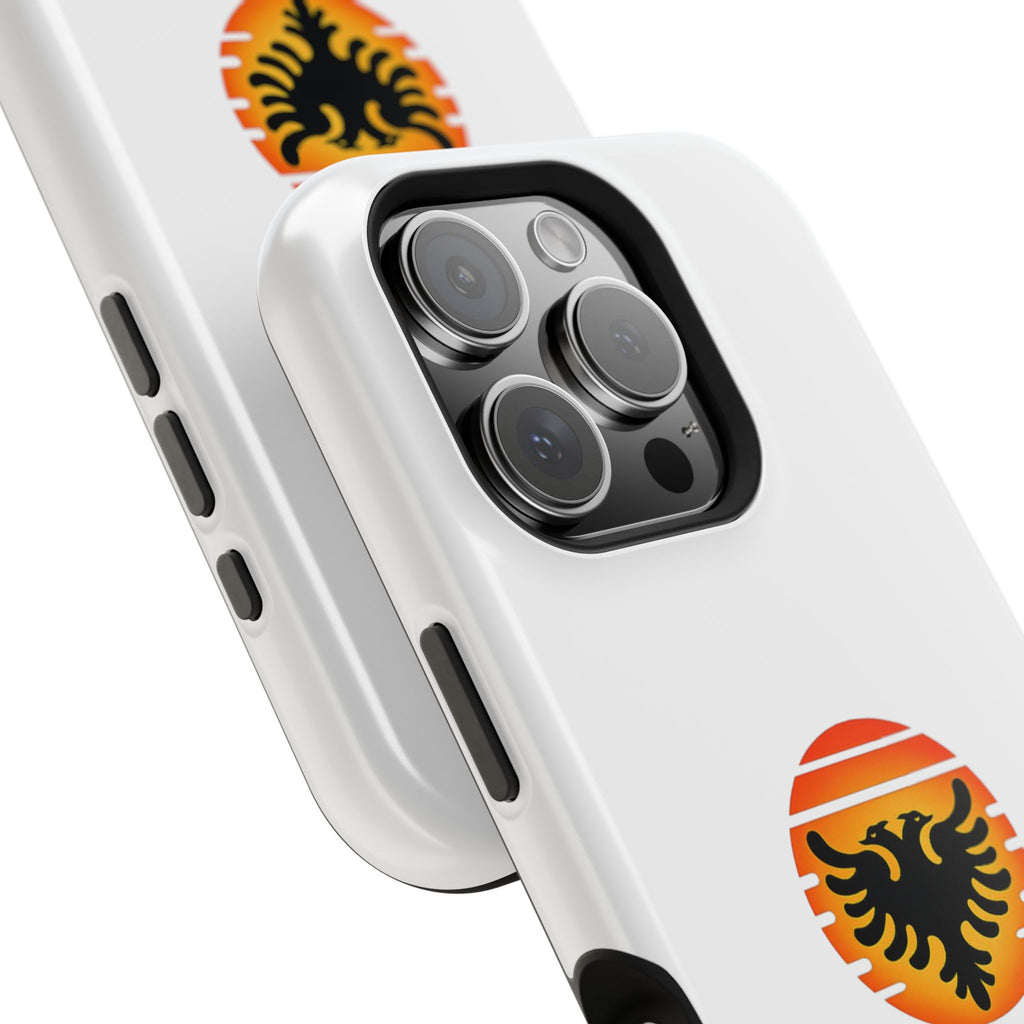 Magnetic Impact-Resistant Cases - Albanian Origins Sun Logo