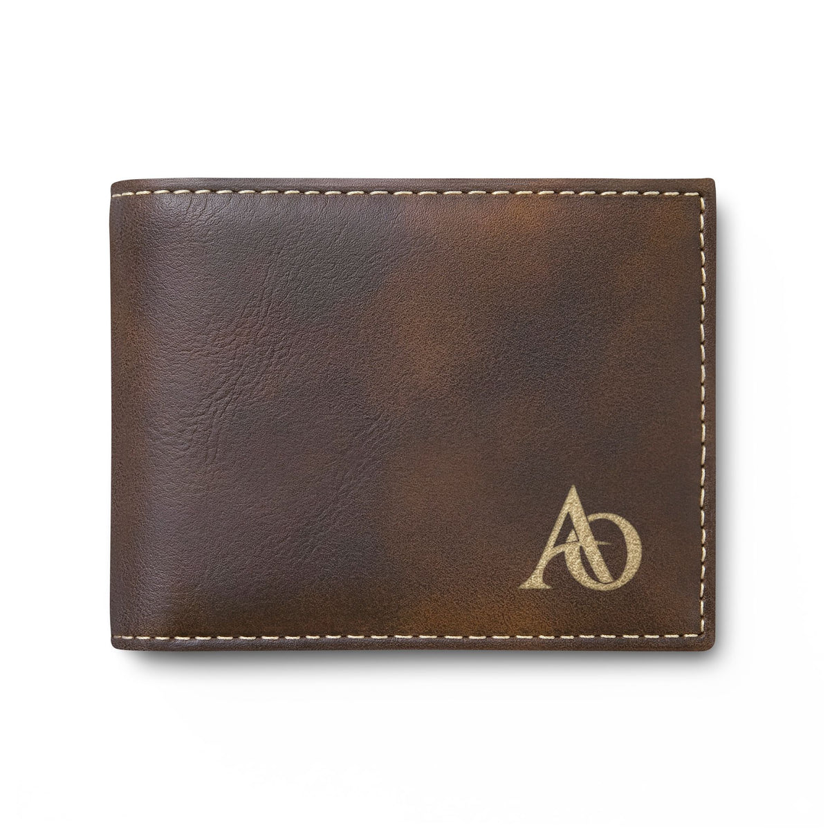 Bi-Fold Wallet with Flip - AO Logo