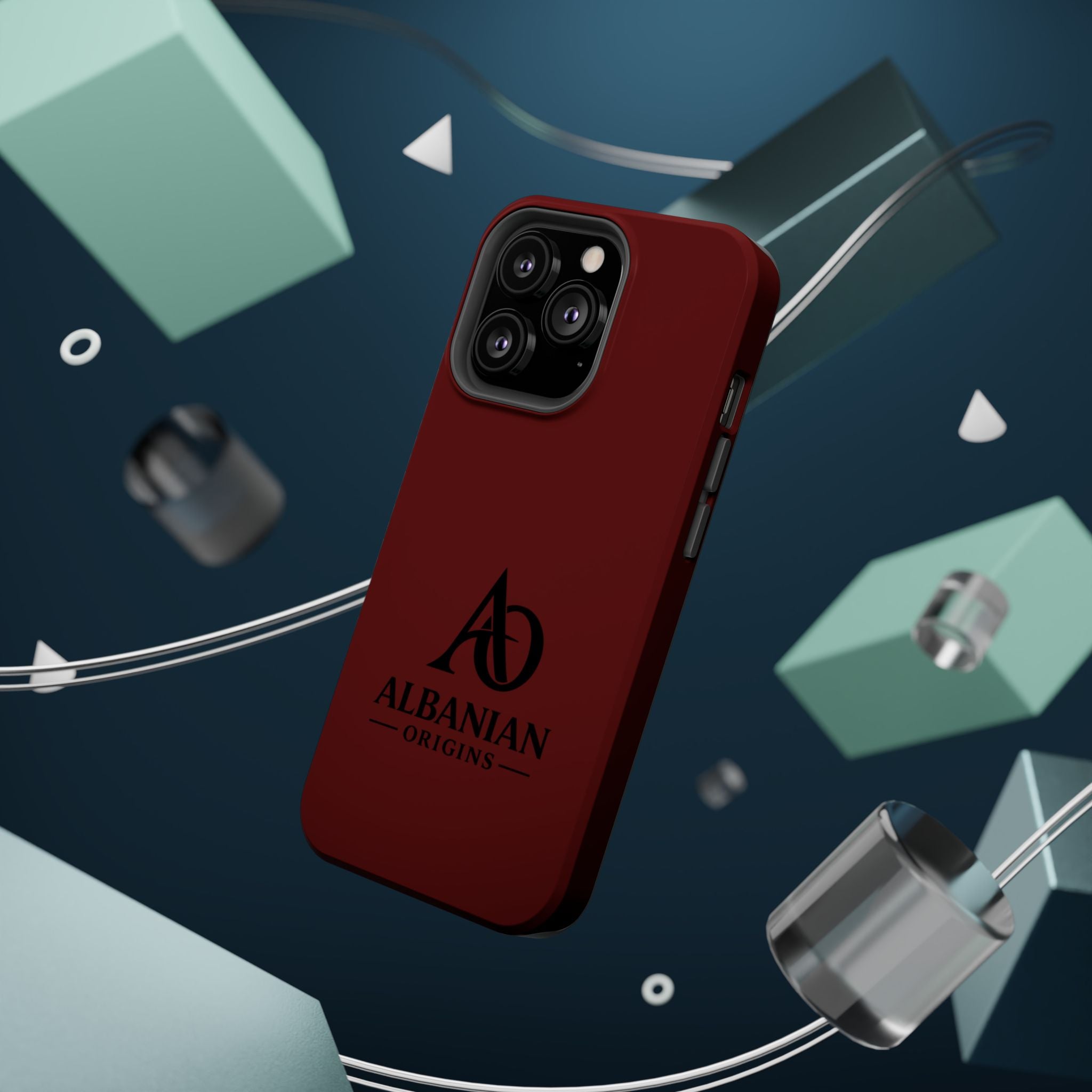 Magnetic Impact-Resistant Cases - Albanian Origins Logo