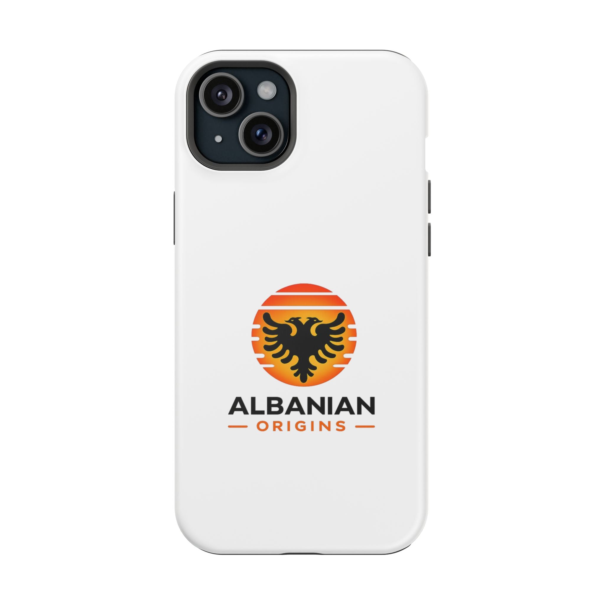 Magnetic Impact-Resistant Cases - Albanian Origins Sun Logo