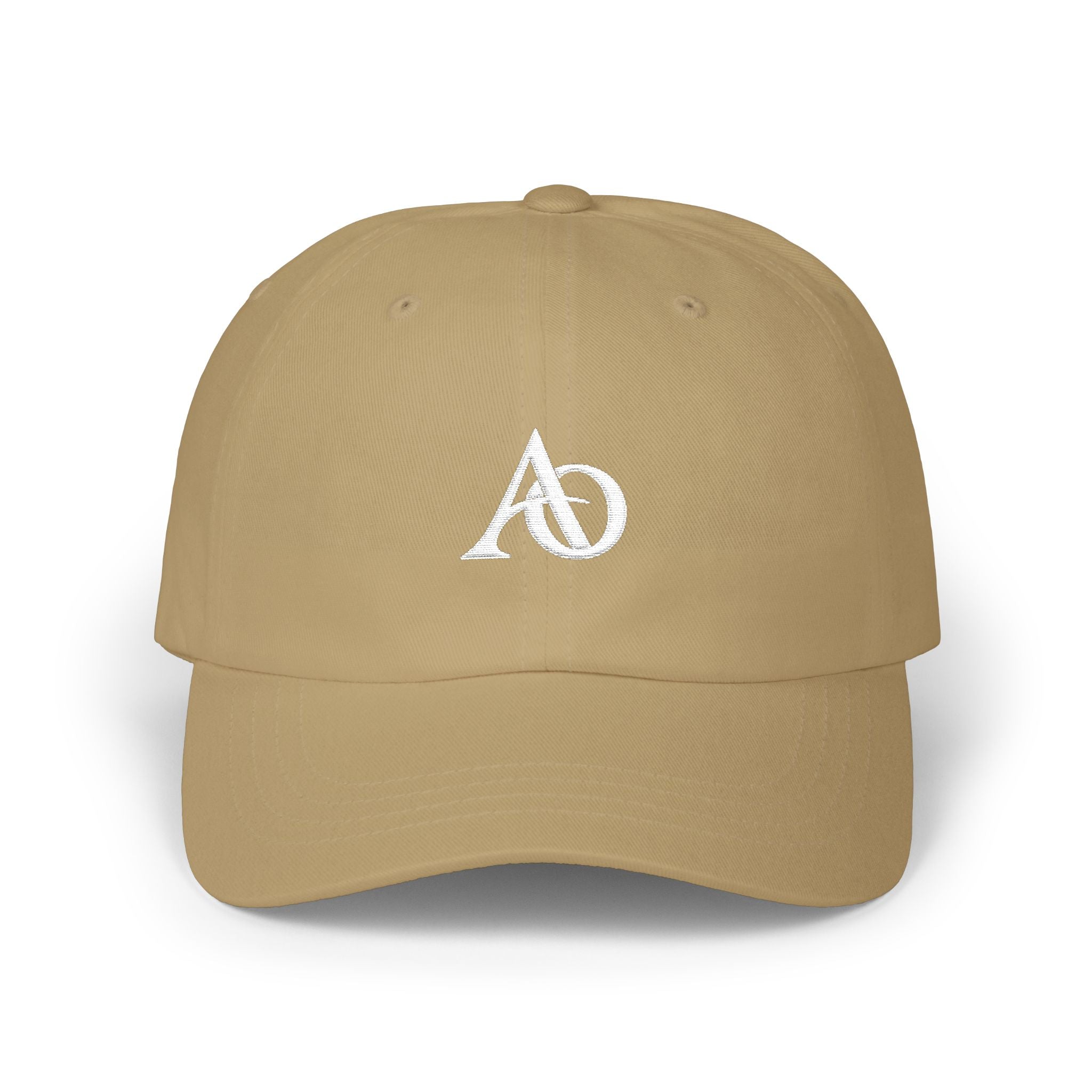Classic Cap - AO White Logo (Embroidery) - Albanian Origins