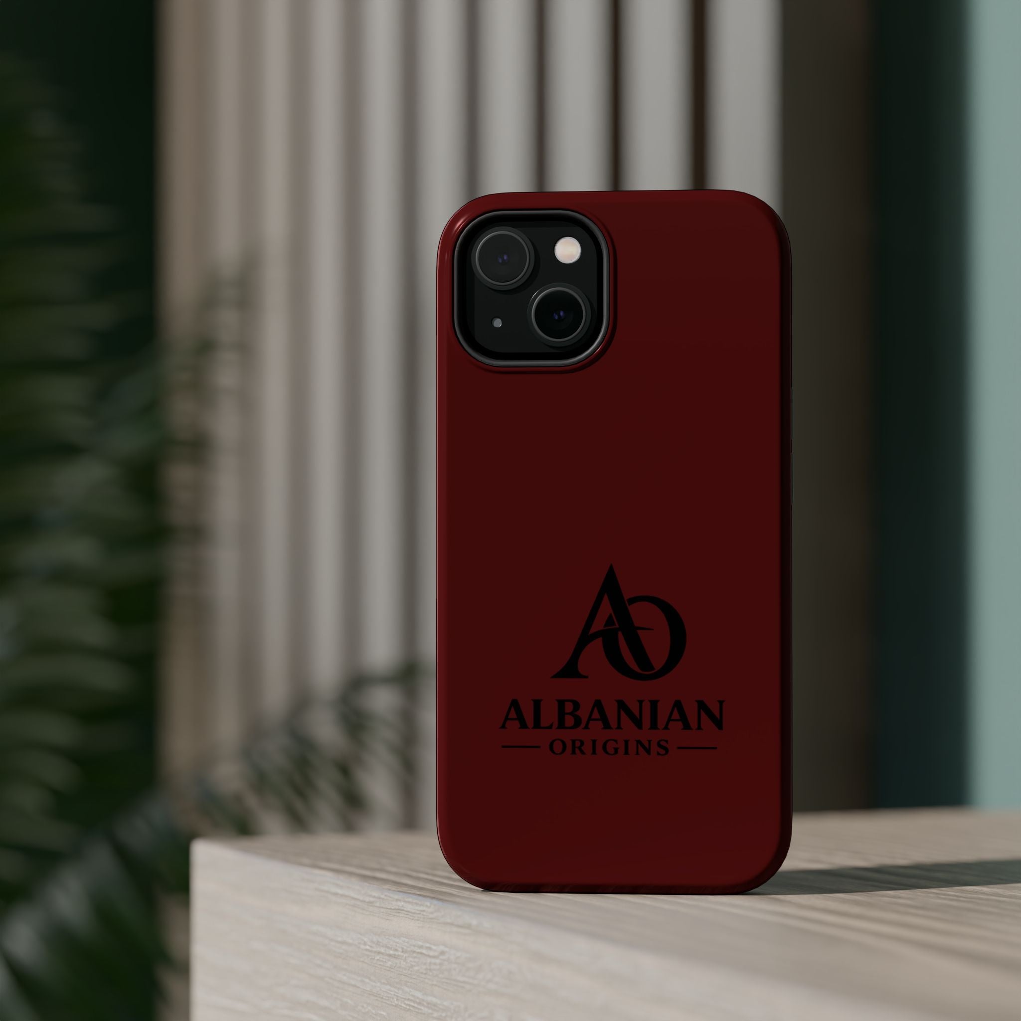 Magnetic Impact-Resistant Cases - Albanian Origins Logo