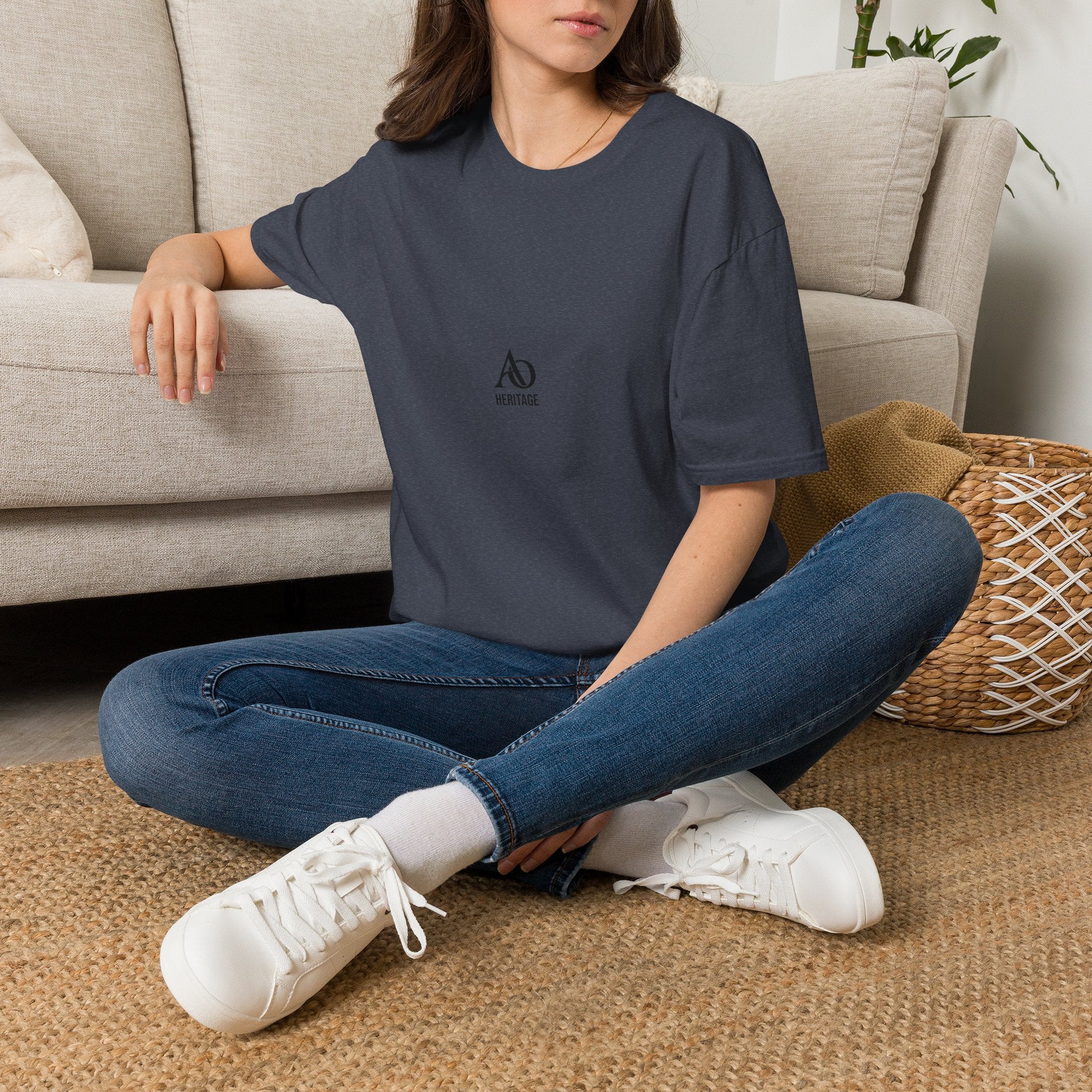 Unisex Softstyle T-Shirt - Albanian Origins - AO Logo - Heritage