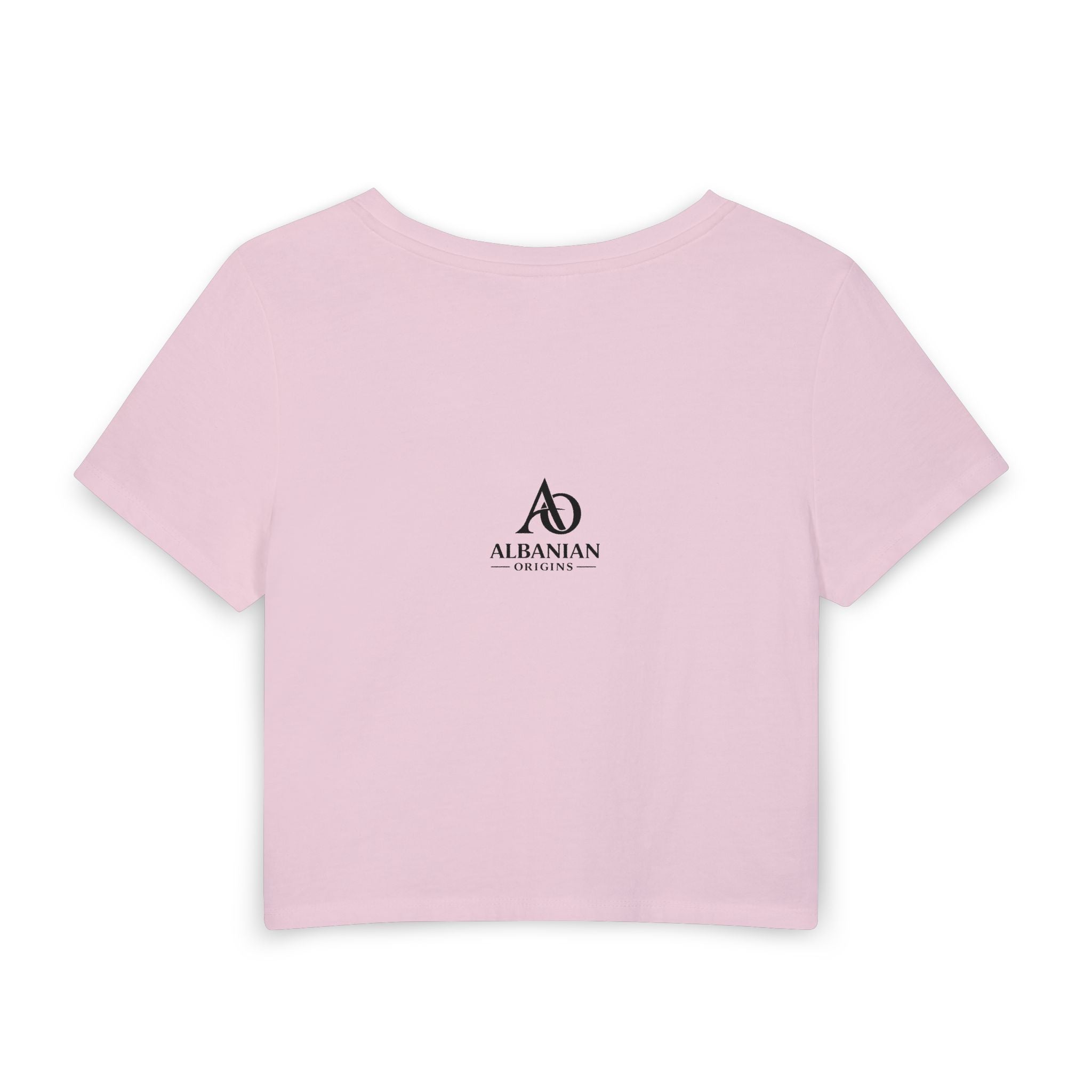 Women's Baby Tee - Albanians Against Corruption - Albanian Origins