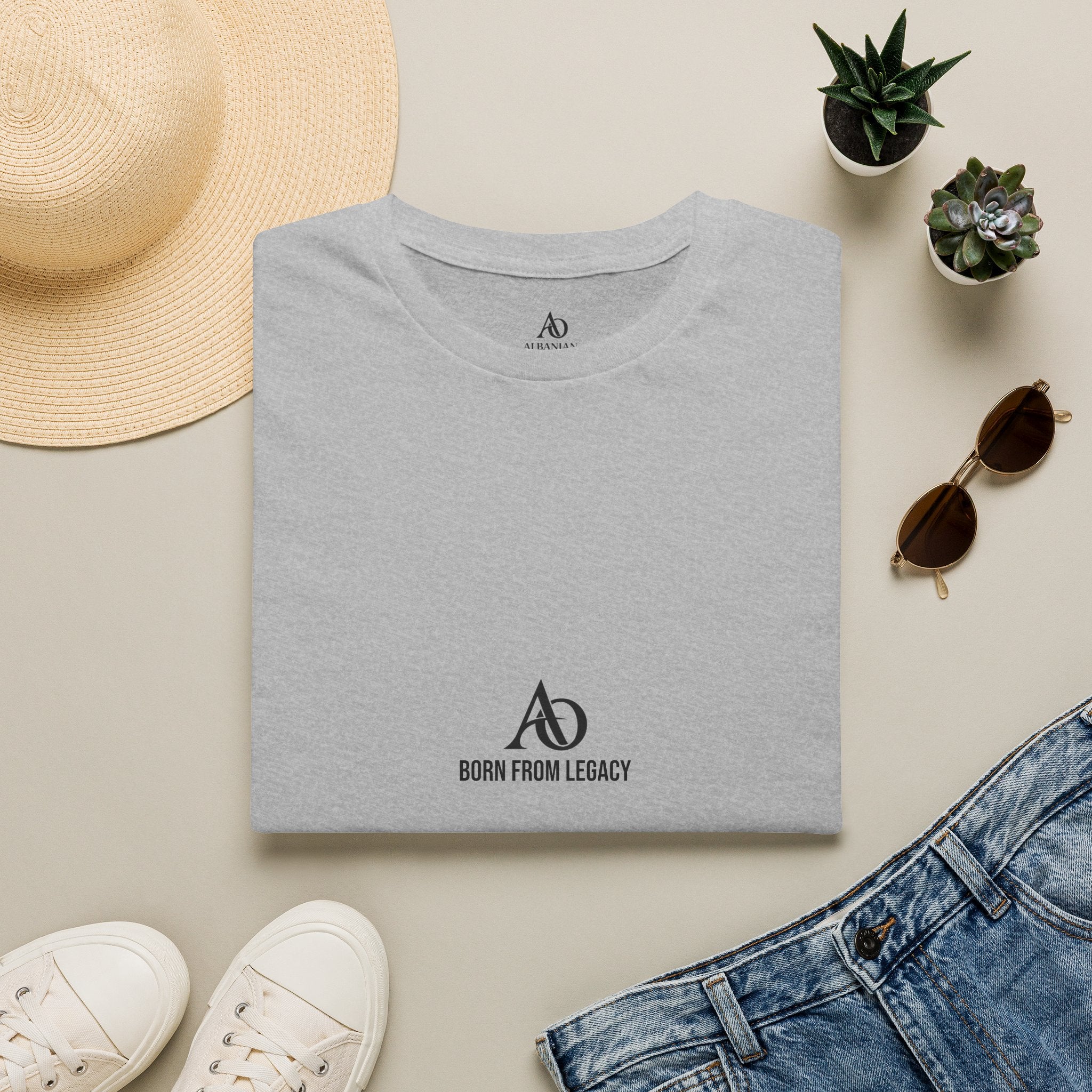 Unisex Softstyle T-Shirt - Albanian Origins - Born From Legacy