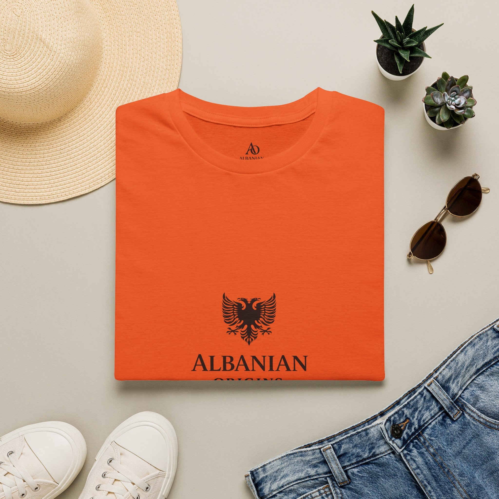 Unisex Softstyle T-Shirt - Albanian Origins Eagle