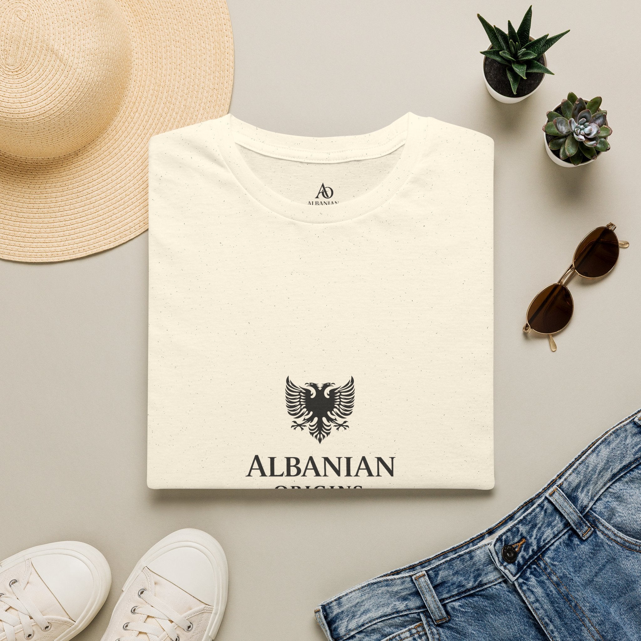 Unisex Softstyle T-Shirt - Albanian Origins Eagle
