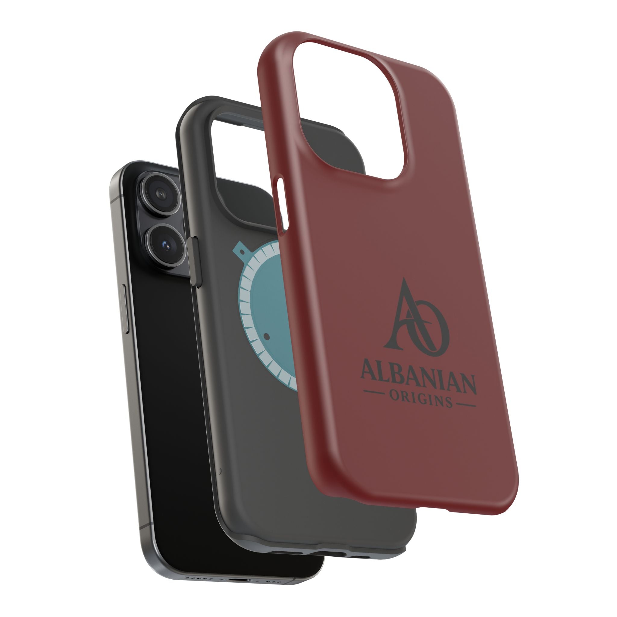 Magnetic Impact-Resistant Cases - Albanian Origins Logo