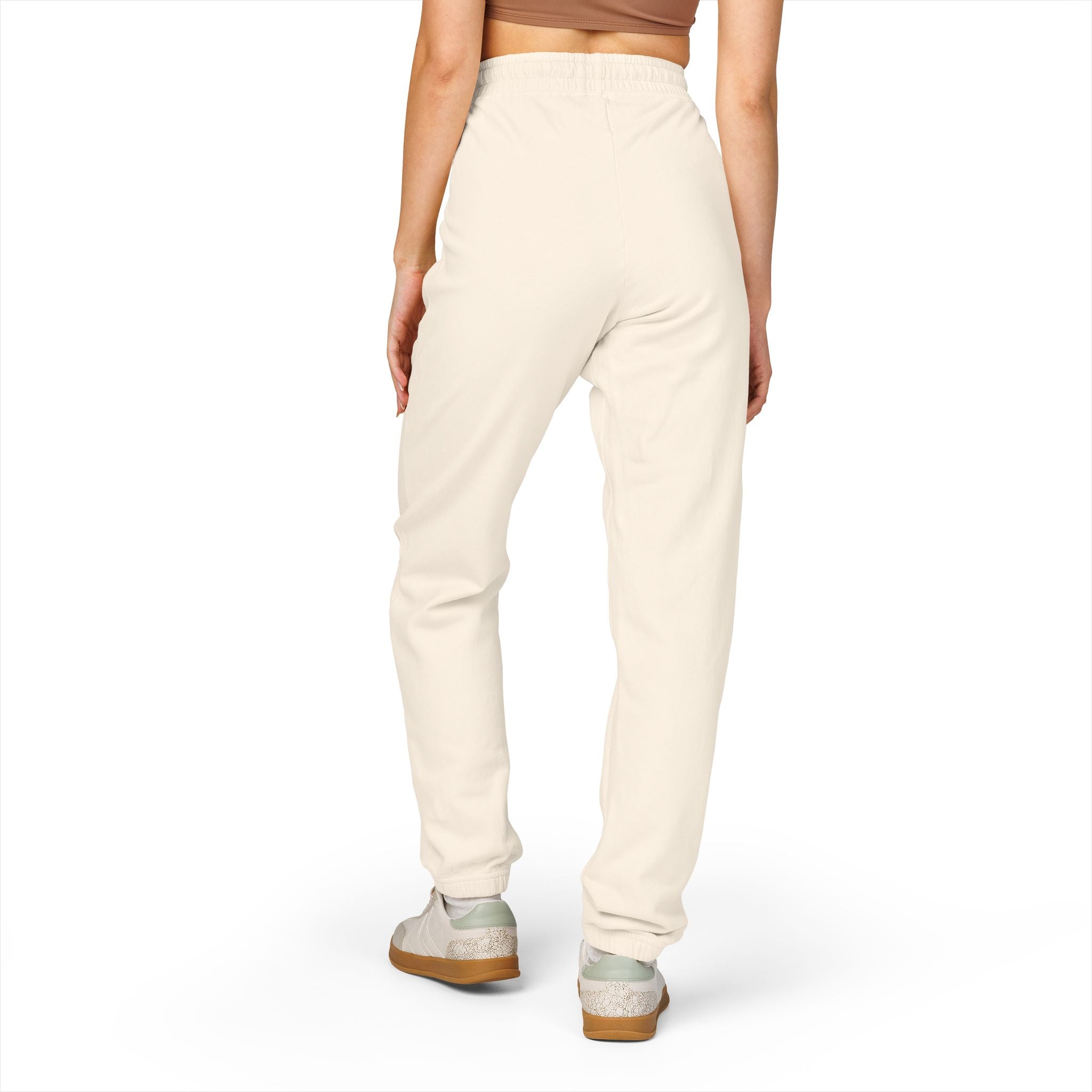 Unisex Garment-Dyed Fleece Sweatpants - Albanian Origins
