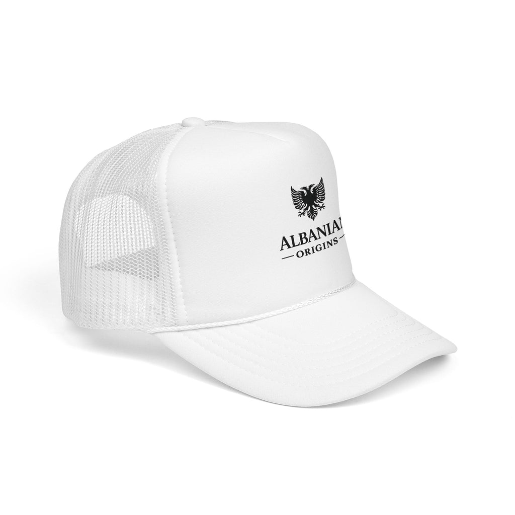 Foam Trucker Hat - Albanian Origins Eagle