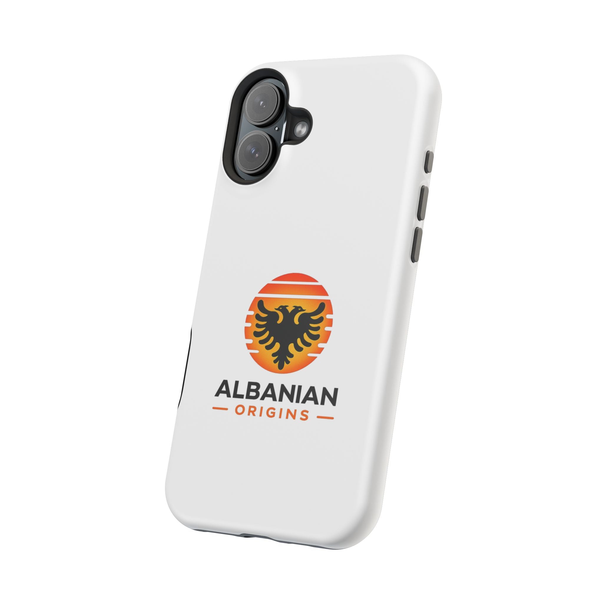 Magnetic Impact-Resistant Cases - Albanian Origins Sun Logo