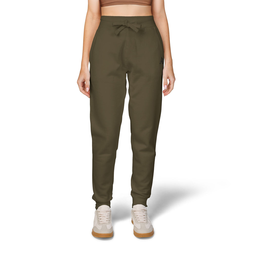 Unisex Fleece Sweatpants (Embroidery) - AO Logo - Albanian Origins