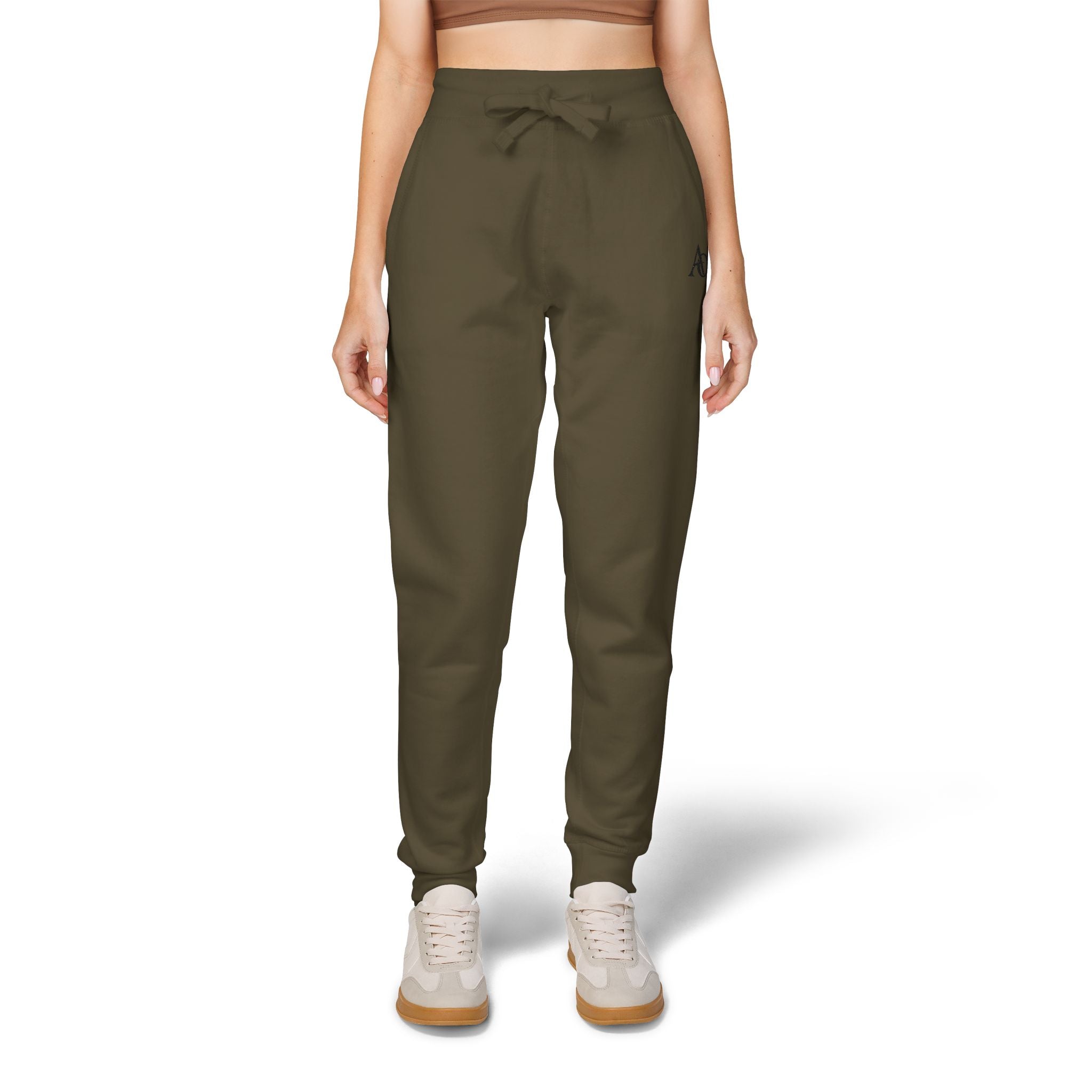 Unisex Fleece Sweatpants (Embroidery) - AO Logo - Albanian Origins