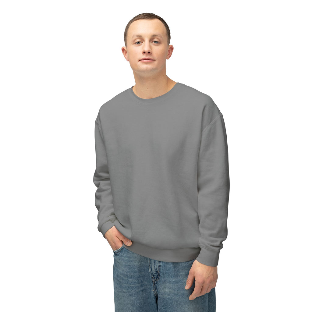 Unisex Lightweight Crewneck Sweatshirt - Albanian Origins