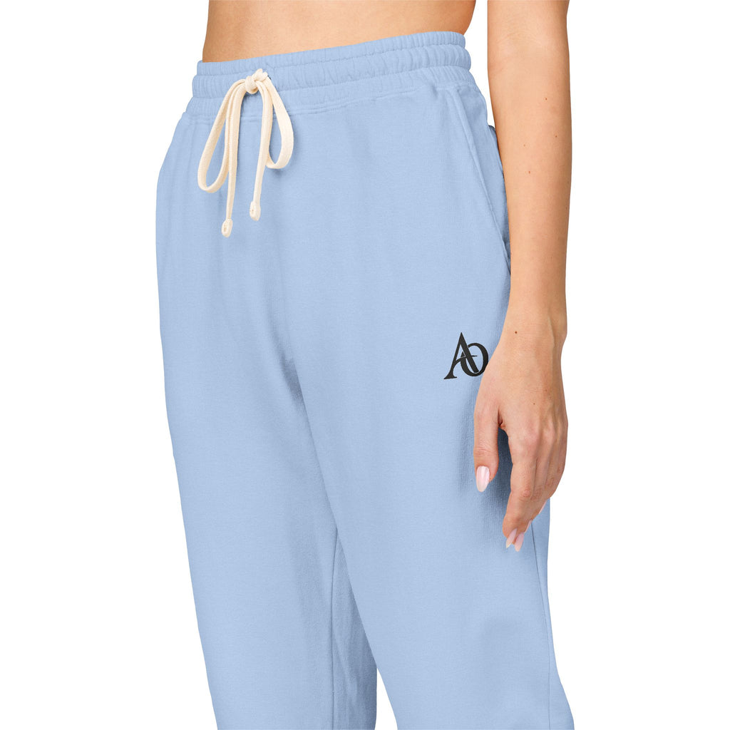 Unisex Garment-Dyed Fleece Sweatpants