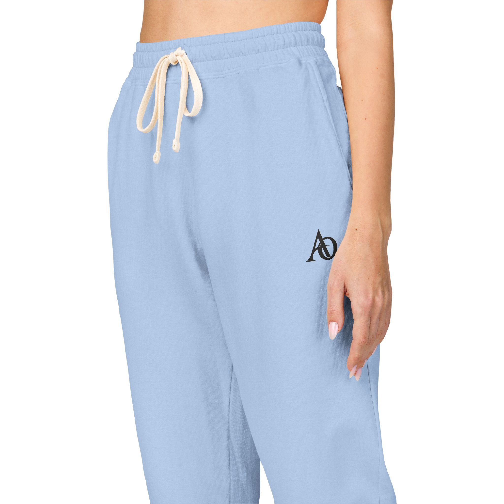 Unisex Garment-Dyed Fleece Sweatpants