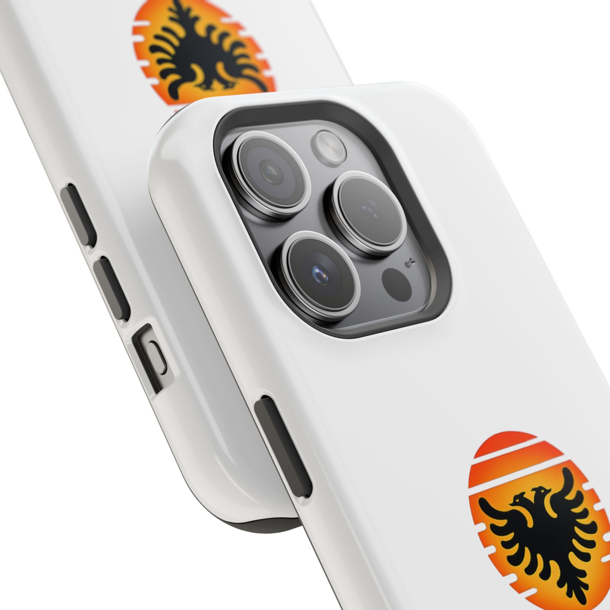 Magnetic Impact-Resistant Cases - Albanian Origins Sun Logo