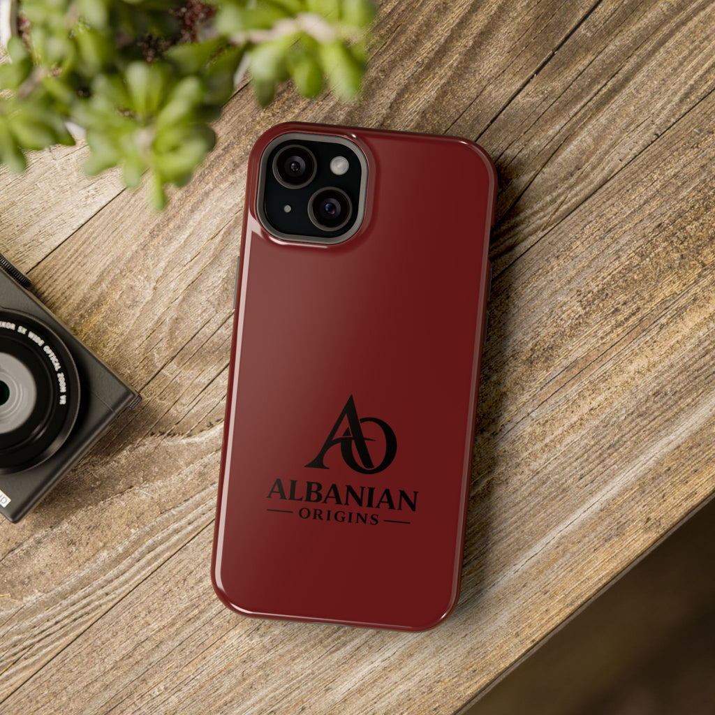 Magnetic Impact-Resistant Cases - Albanian Origins Logo