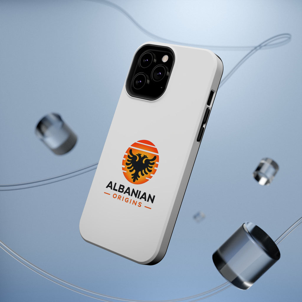 Magnetic Impact-Resistant Cases - Albanian Origins Sun Logo
