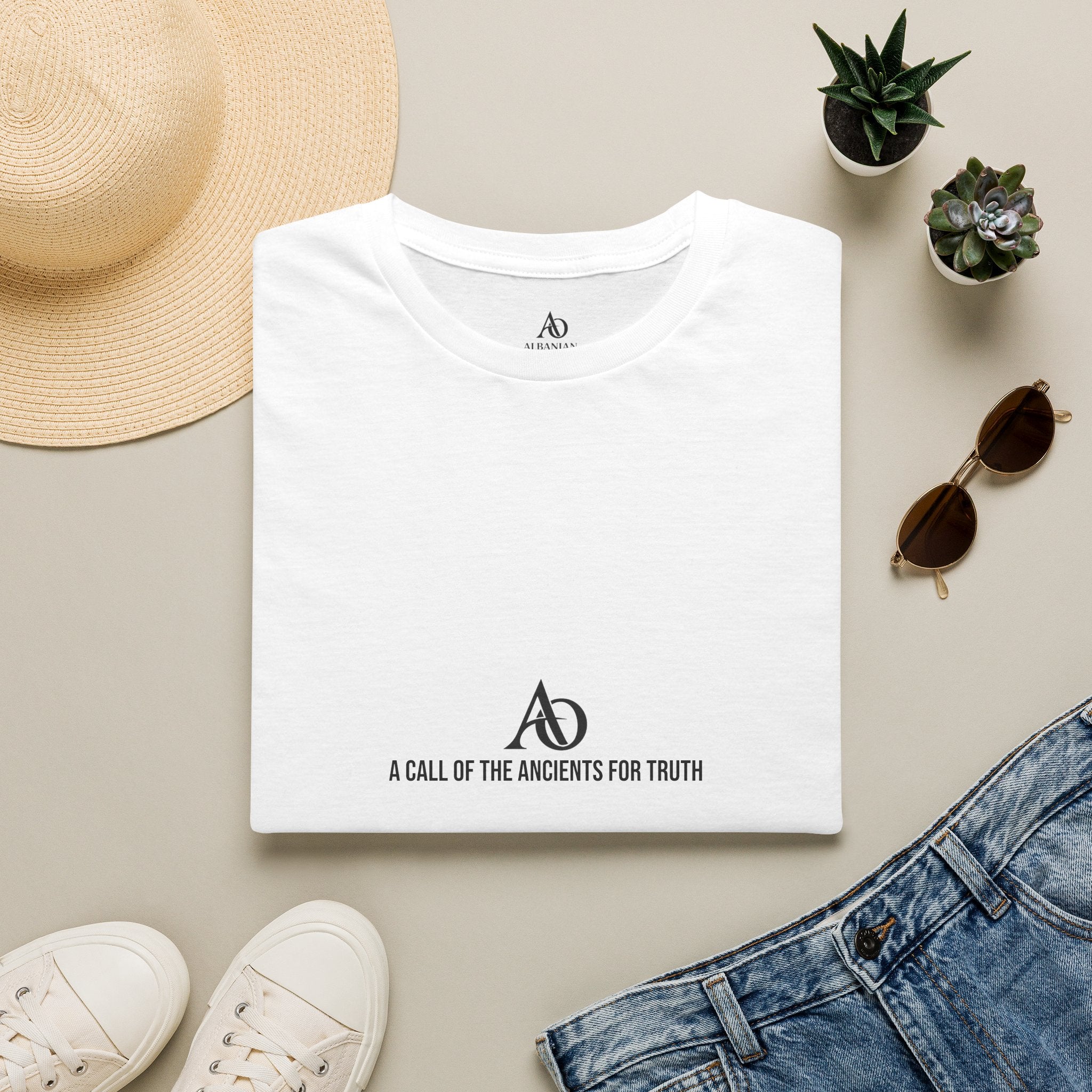 Unisex Softstyle T-Shirt - Albanian Origins - A Call of the Ancients for Truth