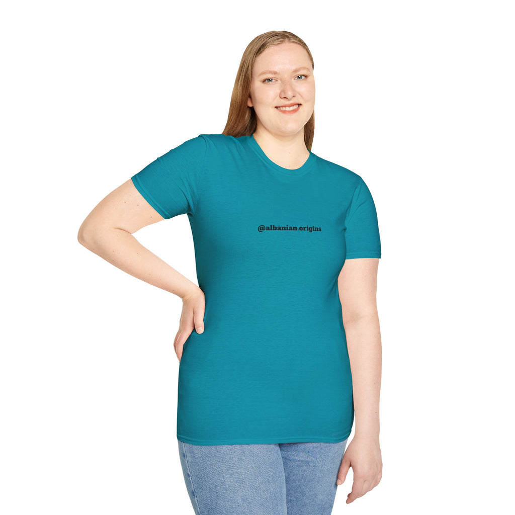 Unisex Softstyle T-Shirt - @albanian.origins - Albanian Origins Design