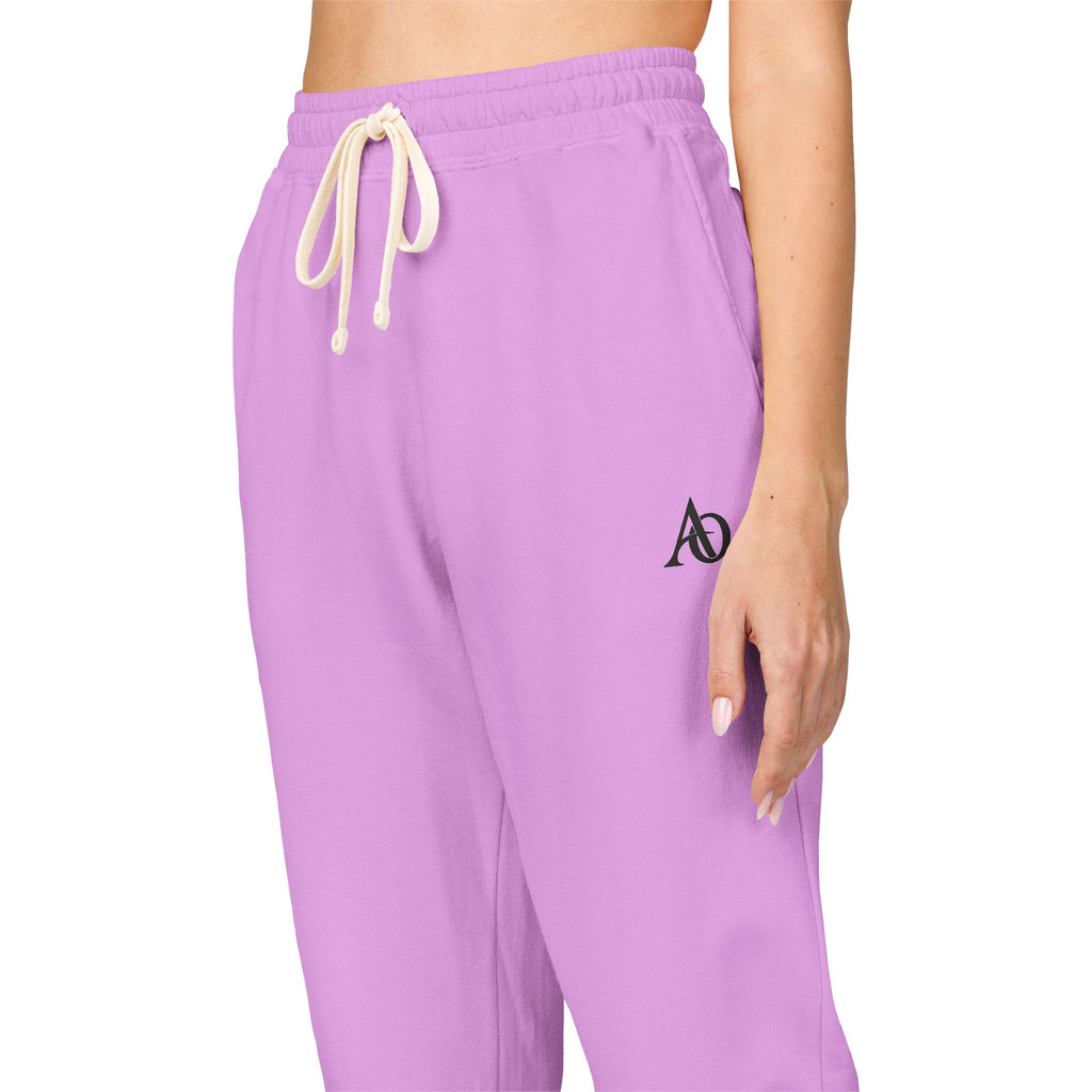 Unisex Garment-Dyed Fleece Sweatpants