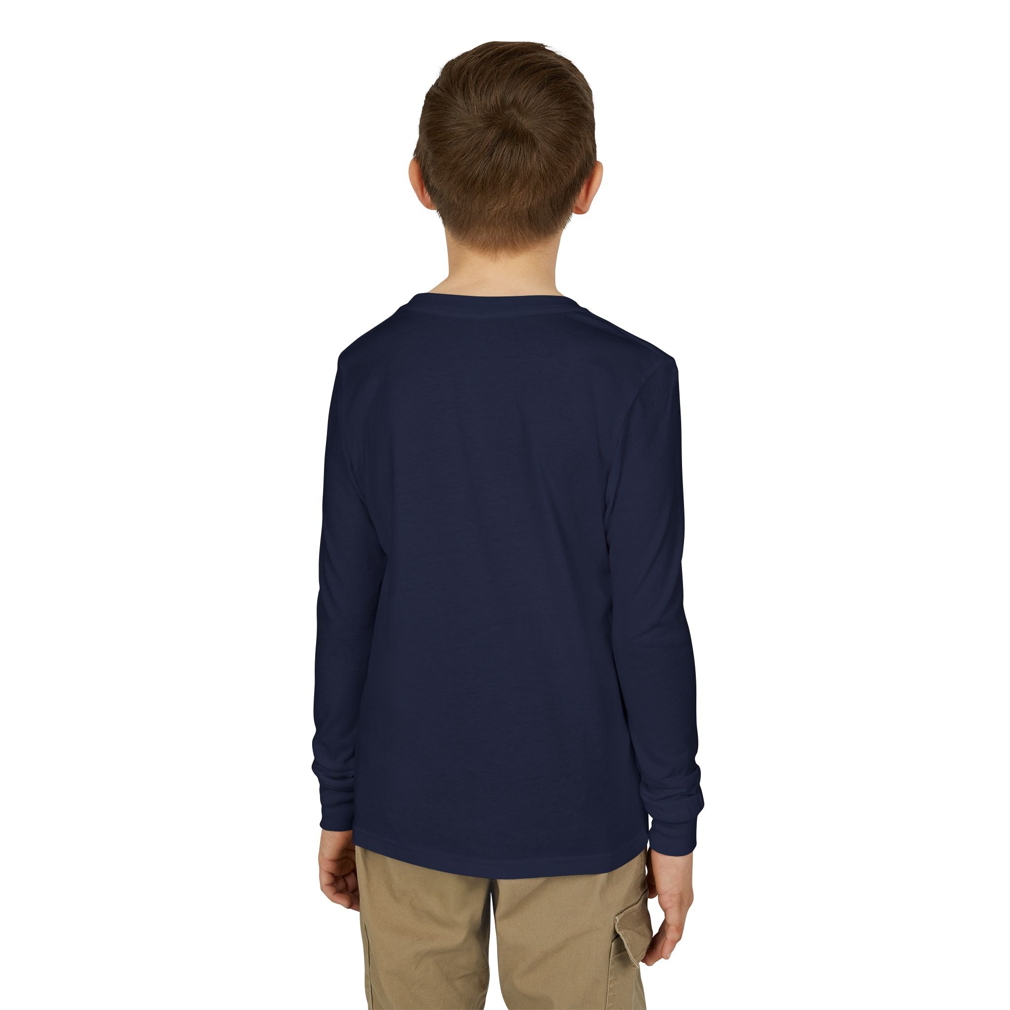 Youth Jersey Long Sleeve Tee - Albanian Origins Logo